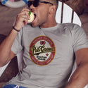 Boston Pub Crawl T-Shirt, Yuengling Beer Style Adult Unisex Shirt Sizes S - XXL, Sand 100% Cotton,