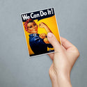 Rosie The Riveter, We Can Do It Die Cut Sticker