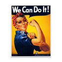 Rosie The Riveter, We Can Do It Mini Sticker