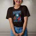 Maine Trifecta Adult T-Shirt, 100% Cotton, S-XXL, Unisex Vacationland Tshirt, Funny T-Shirts