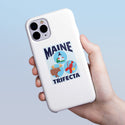 Maine Trifecta Mini Vinyl Sticker, Moose, Lighthouse and Lobster