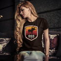Moose T-Shirt Area Codes ME NH VT Adult Unisex S - 2X, Moose Lovers Shirt