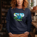 Maine SUP Stand Up Paddleboard Sweatshirt Adult Unisex S-XXL