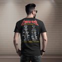 Maine Lobsta Tour T-Shirt Double-Sided, 100% Cotton, S-XXL, Unisex , Concert Tour Style Lobster Tshirts