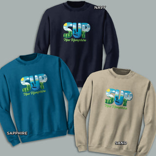 New Hampshire SUP Stand Up Paddleboard Sweatshirt Adult Unisex S-XXL