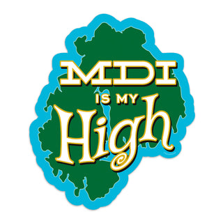 MDI Is My High Die Cut Vinyl Sticker