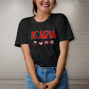 Acadia Maine Zeppelin Style Black T-Shirt, 100% Cotton, S-XXL, Unisex Vacationland Unique Tshirts