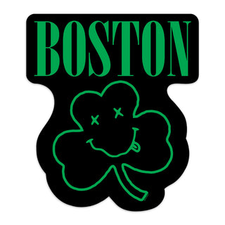 Boston Spirit Nirvana Style Mini Vinyl Sticker