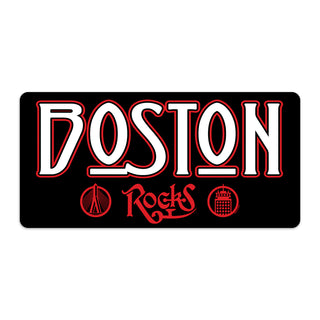 Boston Zeppelin Style Die Cut Vinyl Sticker