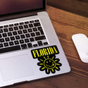 Florida Spirit Grunge Rock Style Die Cut Vinyl Sticker