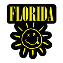 Florida Spirit Grunge Rock Style Mini Vinyl Sticker