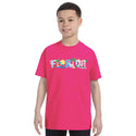 Florida Whimsical Animals T-Shirt, 100% Cotton, Youth Unisex XS-XL, Travel Souvenir Tshirts