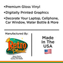 Retro Planet Speed Shop Garage Die Cut Vinyl Sticker