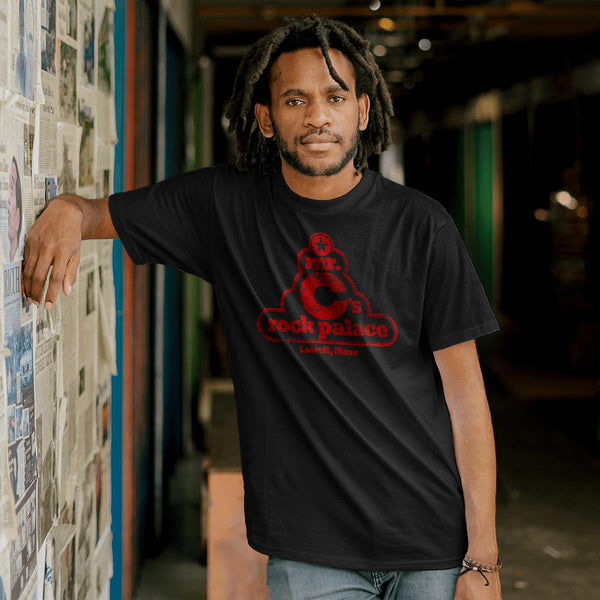 Mr C's Rock Palace Black T-Shirt, 100% Cotton, S-XXL, Unisex 100% Cotton, Unique Tshirts