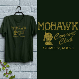 The Mohawk Concert Club T-Shirt, 100% Cotton, S-XXL, Unisex 100% Cotton, Unique Tshirts