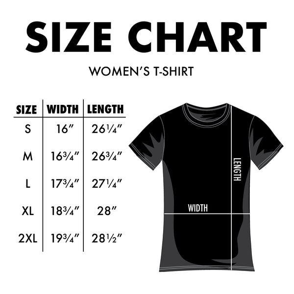 Women's Cherries Slim Fit T-shirt S-2X Fruit Design