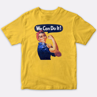 We Can Do It Rosie The Riveter  Youth T-Shirt Unisex XS-XL