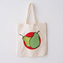 Fruit Fiesta Large Canvas Grocery Tote Market Bags