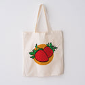 Fruit Fiesta Canvas Grocery Tote Market Bags