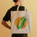 Very Veggie Canvas Grocery Tote Market Bags