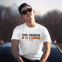 Bar Harbor Maine Nautical Flags T-Shirt, Adult Unisex 100% Cotton, S-2X