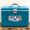 Cape May New Jersey Nautical Flag Large Vinyl Bumper Sticker