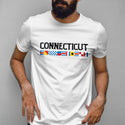 Connecticut Nautical Flags T-Shirt, Adult Unisex 100% Cotton, S-2X