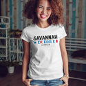 Savannah Georgia Nautical Flags T-Shirt, Adult Unisex 100% Cotton, S-2X