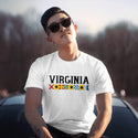 Virginia Nautical Flags T-Shirt, Adult Unisex 100% Cotton, S-2X