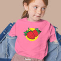 Retro Strawberries Toddler T-Shirt, Unisex Toddler 2T-5/6