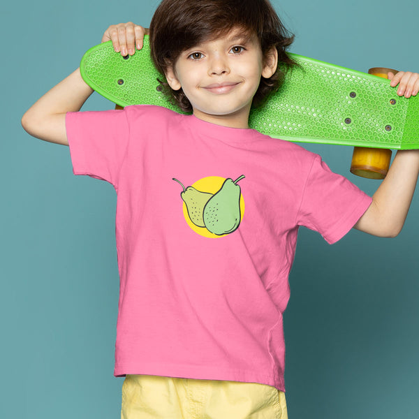 Retro Pears Toddler T-Shirt, Unisex Toddler 2T-5/6