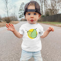 Retro Pears Toddler T-Shirt, Unisex Toddler 2T-5/6