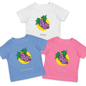 Retro Grapes Toddler T-Shirt, Unisex Toddler 2T-5/6