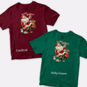 Santa Tis The Season T-Shirt, 100% Cotton, S-XXL, Adult Unisex Tshirt