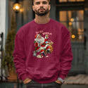 Santa Tis The Season Sweatshirt Adult Unisex S-XXL