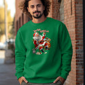 Santa Tis The Season Sweatshirt Adult Unisex S-XXL