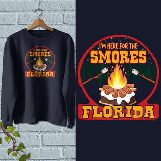 Florida Here For The Smores Sweatshirt Adult Unisex S-XXL