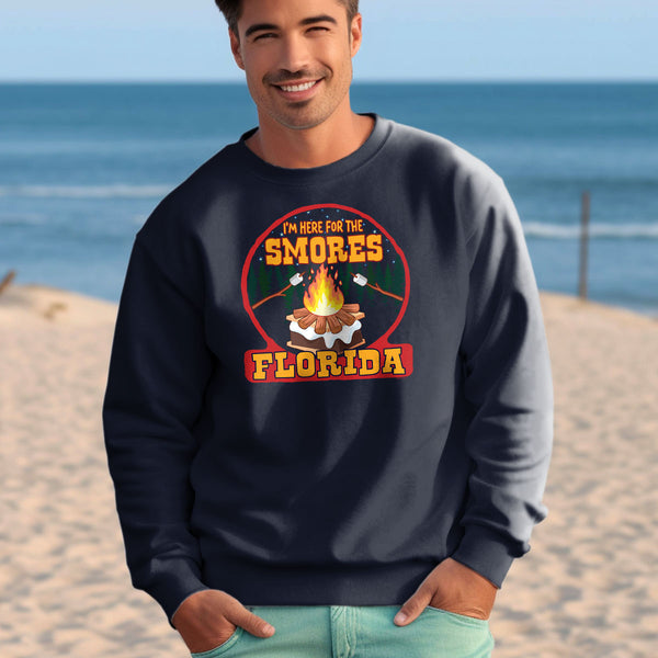 Florida Here For The Smores Sweatshirt Adult Unisex S-XXL