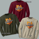 New Hampshire Autumn Leaf Sweatshirt Sweatshirt Adult Unisex S-XXL