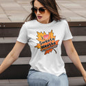 Massachusetts I Love Sweata Weatha Autumn Leaf T-Shirt Adult Unisex, 100% Cotton, S-XXL