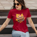 New England I Love Sweata Weatha Autumn Leaf T-Shirt Adult Unisex, 100% Cotton, S-XXL