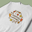 I Love Sweater Weather Fall Wreath Sweatshirt Adult Unisex S-XXL