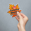 New England I Love Sweata Weatha Die Cut Sticker