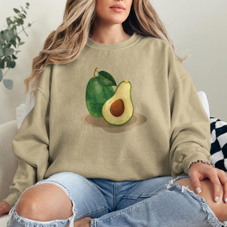 Avocado Fruit Veggie Sweatshirt Adult Unisex S-XXL