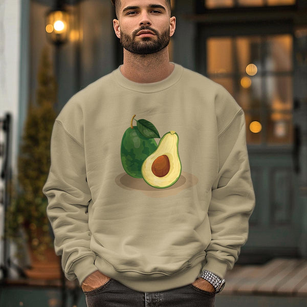 Avocado Fruit Veggie Sweatshirt Adult Unisex S-XXL