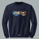 Cape Cod Whimsical Animals Sweatshirt Adult Unisex S-XXL