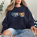 Cape Cod Whimsical Animals Sweatshirt Adult Unisex S-XXL