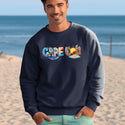 Cape Cod Whimsical Animals Sweatshirt Adult Unisex S-XXL