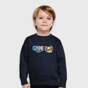 Cape Cod Whimsical Animals Sweatshirt, Toddler Unisex 2T-5/6, Souvenir Sweatshirts