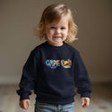 Cape Cod Whimsical Animals Sweatshirt, Toddler Unisex 2T-5/6, Souvenir Sweatshirts